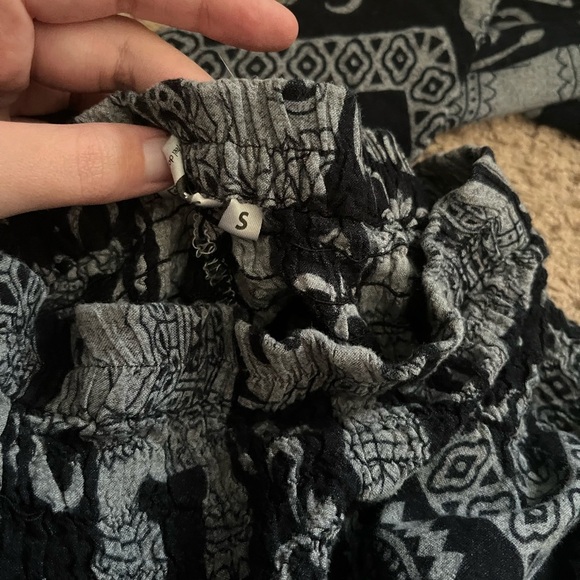 The Elephant Pants Black and Gray Harlem Style Pants - Picture 6 of 8